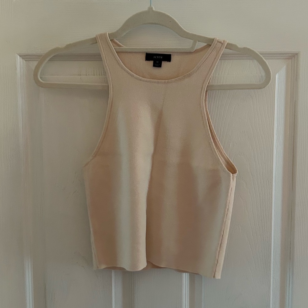 J. Crew Cream Tank Top